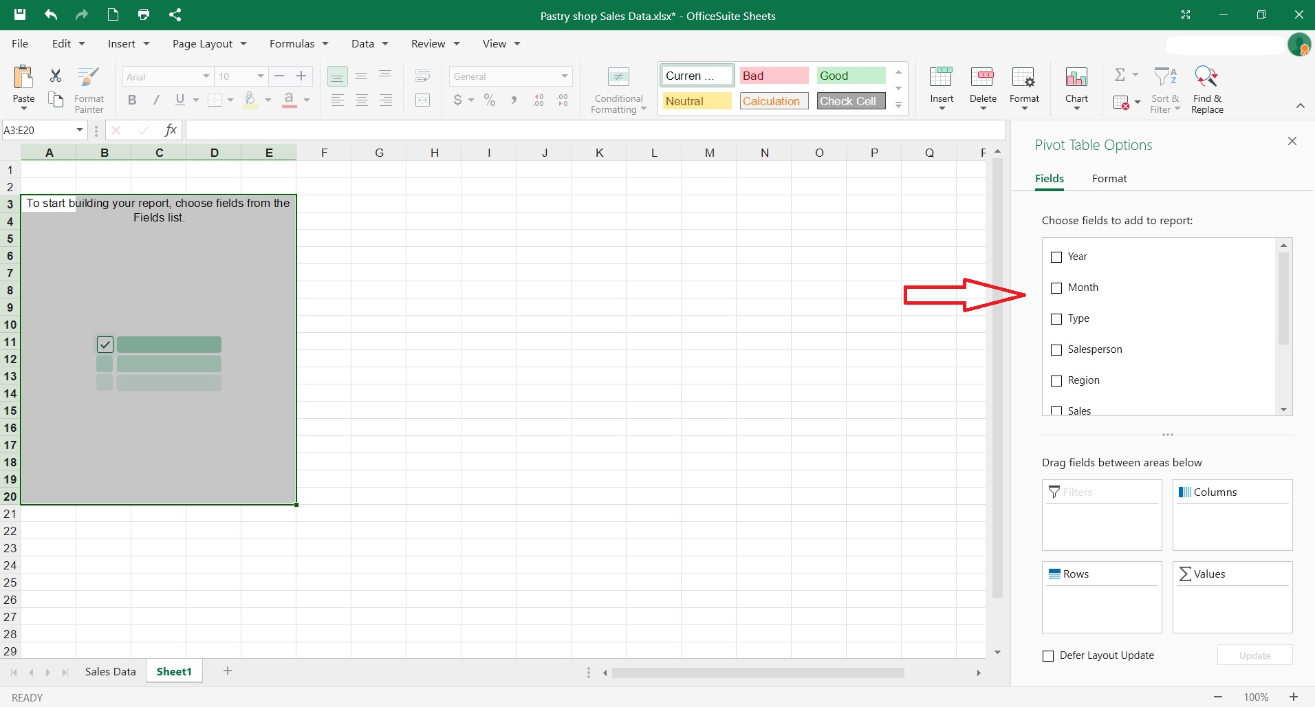 How To Analyze Data From Pivot Tables Officesuite 8590